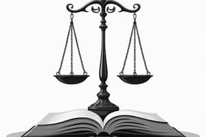 قضايا (1) Introduction to Legal Concepts