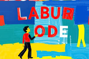 Labor Code of the Philippines Overview