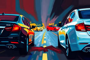 Types of Car Accidents Quiz