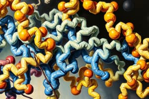 Organic Molecules: Proteins Overview