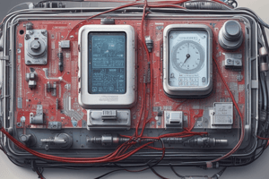 Electric Circuits and Blood Pressure Quiz