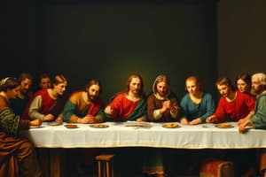 The Last Supper Significance Quiz