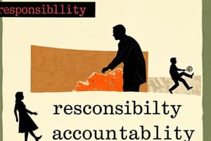 Responsibility and Fairness