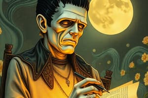 Frankenstein's Creature: Society and Literature