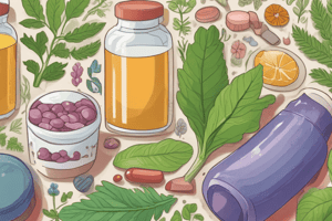 Herbal Supplements and Drug Interactions