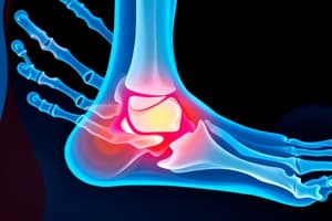 Soft Tissue Injury Mechanics and Healing Quiz