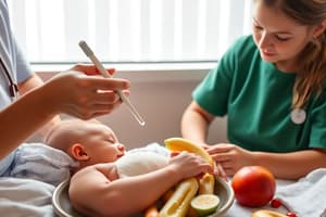 ATI/NCLEX Nutrition Review: Preventing Aspiration, Assisting with Eating and Feeding, Glucose Monitoring, Enteral Nutrition & Parenteral Nutrition