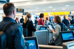 Airline Check-in Technology