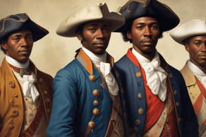 American Revolution: Slaves and Free Blacks