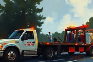 Nissan Towing Service Guidelines