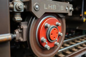 LHB Maintenance Manual Quiz