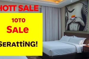 Hotel Sales and Marketing Overview