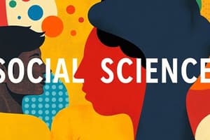 ¿Qué son las Ciencias Sociales?