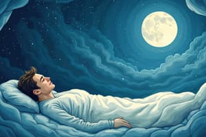 Sleep and Altered States of Consciousness