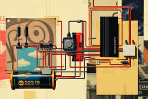 Battery Connections and Voltage Quiz