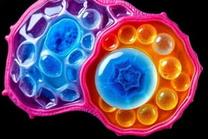 Biologia: Teoria Cellulare e Tessuti