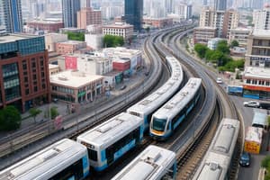 Urbanisme et transports en commun