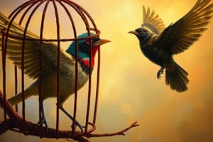 The Caged Bird and The Free Bird