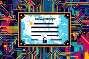 Advanced Cryptography Chapter 6 Flashcards