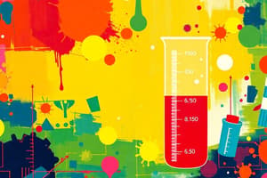 Microbiology: Metric System, Solutions, and Dilution