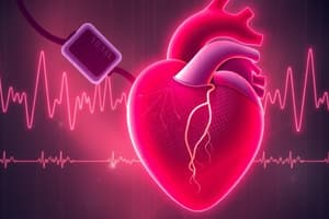 Blood Pressure and Cardiac Cycle Quiz