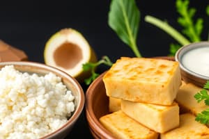 Nutrition Quiz - Soya and Tofu Benefits