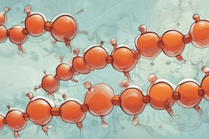 Biochemistry LE 3: Lipid Chemistry, Digestion, and Absorption