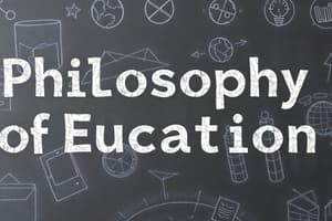 Concept and Importance of Education