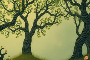 Song of the Trees Quiz