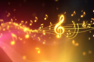 The Nature of Sounds and Musical Symbols