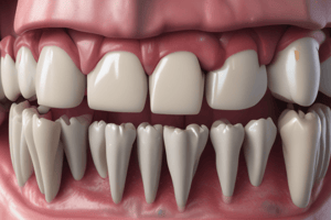 Oral Anatomy: Gingiva and Periodontium