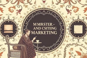 Chapter 1 Marketing