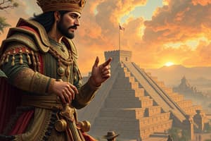 Conquistadores y el Imperio Azteca