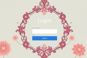 Login Page Basics