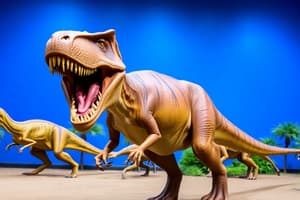 Tyrannosaurus Rex Overview and Characteristics