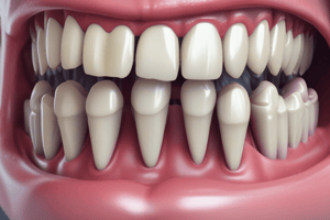 Dentistry Chapter: Dentine & Dentine Hypersensitivity