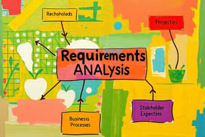 Requirements Analysis Chapter 3 - Pete