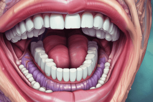 Histopathological Features of Oral Pathologies