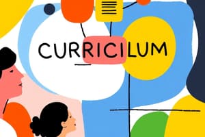 Introduction to Curriculum Concepts