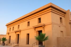 Ancient Egyptian Town Planning and Architecture