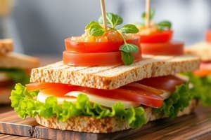 Creating Appealing Sandwich Platters