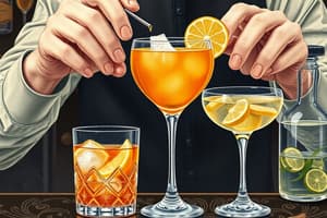 Mixing Techniques for Mocktails