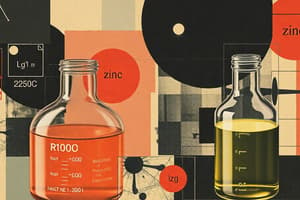 Acid and Base Reactions with Metals