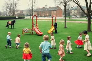 Spielplatz-Szene Analyse