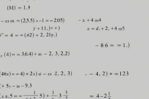 Algebra 1: Standard Form Flashcards