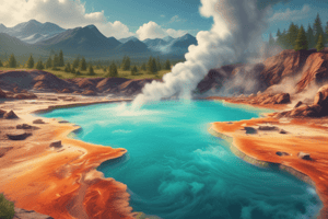 Hot Springs: Natural Wonders from Earth's Heat