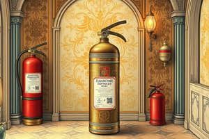 NFPA 10 Fire Extinguisher Definitions