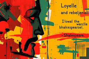 Othello Quotes on Loyalty and Betrayal