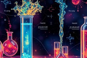 Chemical and Precipitation Reactions