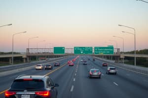 Driving: Chapter 11 - Intersections and Freeways